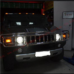 H2車(chē)燈改裝雙光透鏡歐司朗氙氣燈