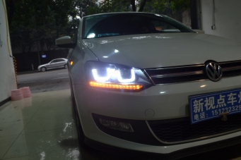 polo雙U大燈總成