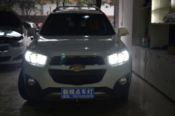 科帕奇車(chē)燈改裝海拉透鏡歐司朗氙氣燈