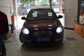 雅紳特車(chē)燈改裝透鏡氙氣燈