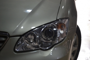BYD F3車(chē)燈改裝雙光透鏡氙氣燈