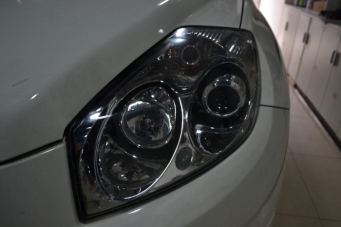 GX7車(chē)燈改裝海拉透鏡歐司朗氙氣燈